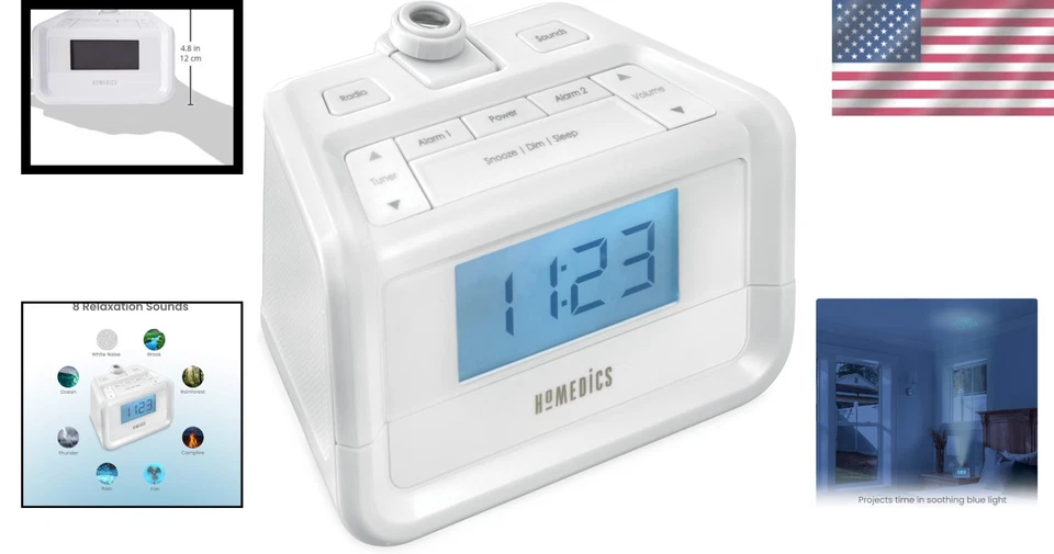 Sleep Timer Clock Radio with Night Light - Image 2 of 4