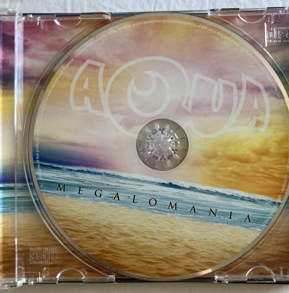 Aqua Megalomania CD - Bild 3 von 3