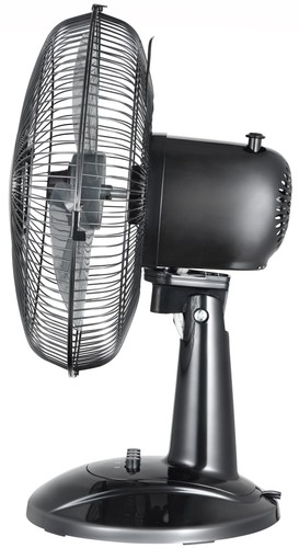12" 3-Speed Oscillating Table Fan, FT30-8MBB, New, Black - Picture 11 of 12