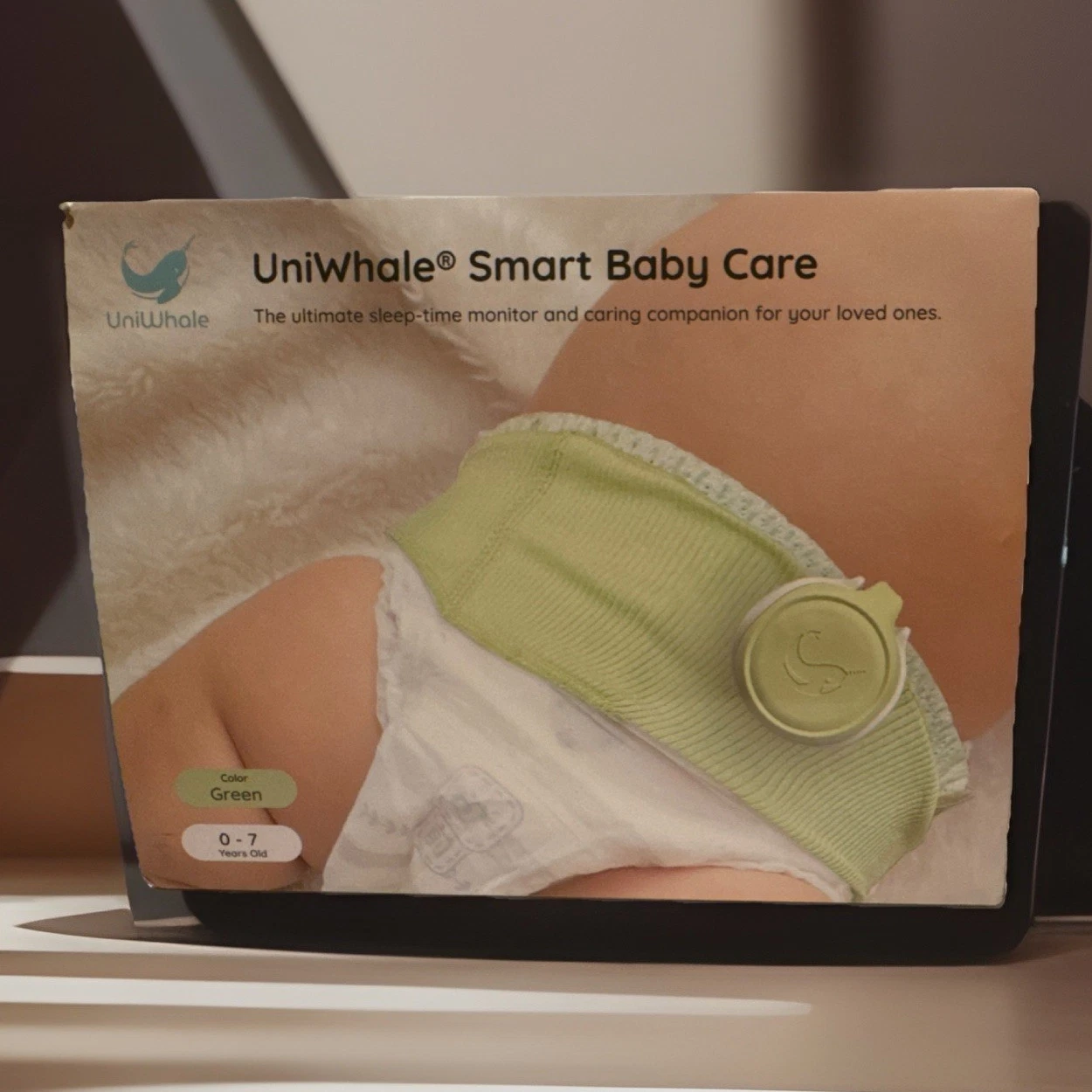 UniWhale Smart Baby Monitor Wearable Sensor AI Babysitter 2.4GHz UW-BH-301