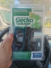 NEW Pactool Siding 3/8" Gecko Gauge Siding Gauges Lp Siding (1-Set Per Package)