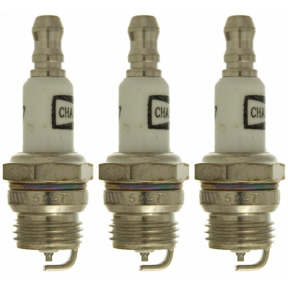 Champion Spark Plug 851 3pk Copper Plus Small Engine 14mm 7.8mm Tapered