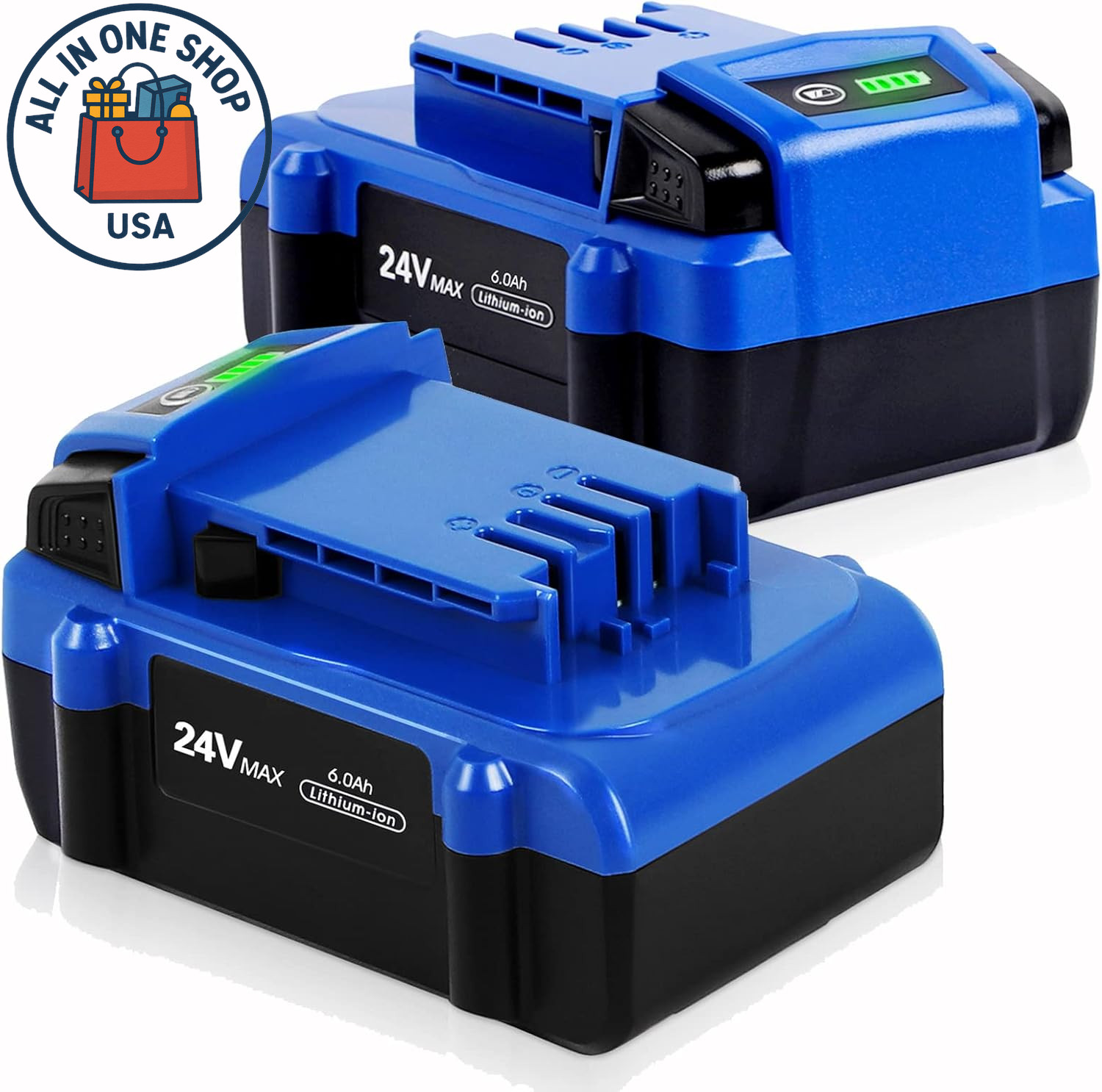 24V Lithium Ion Battery Replacement for Cordless Power Tools