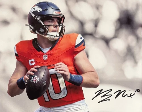 BO NIX - DENVER BRONCOS -  Autographed Signed 8 x 10 PHOTO w/COA