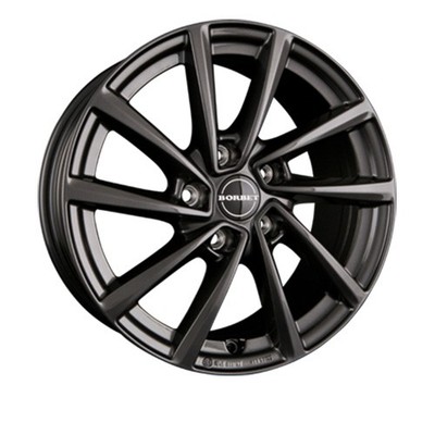 4x Borbet V 7,0x17 ET54 mistral anthracite glossy Alufelge
