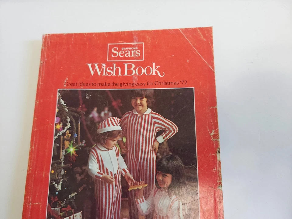 VINTAGE 1972 SIMPSONS SEARS CHRISTMAS WISH BOOK CATALOG WISHBOOK RARE - Image 3 of 4