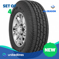 Set Of 4 New 24565r17 Toyo Open Country Ht Ii 107h