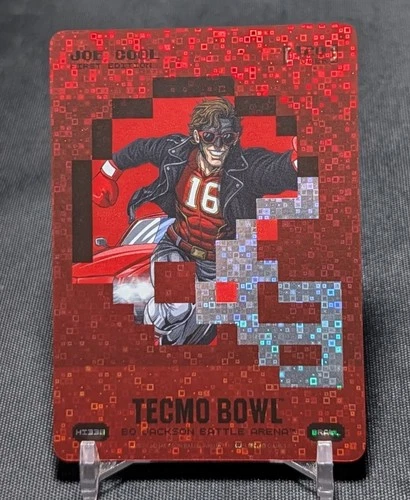 JOE COOL Montana Helmet Icon Battlefoil 2026 Bo Jackson Battle Arena TECMO BOWL