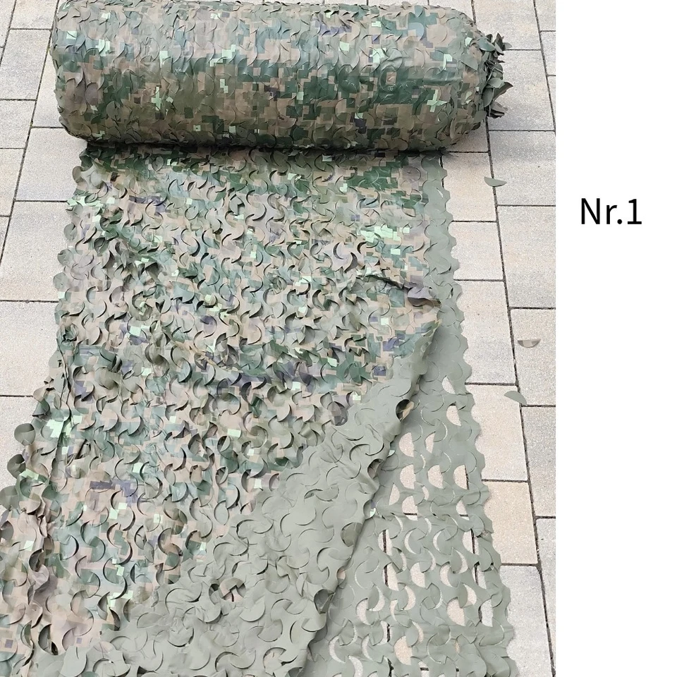 Tarnnetz 2 x (78m) Armee Netz Tarnung Jagd Sichtschutz Sonnenschutz Dekonetz - Bild 2 von 4