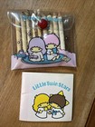 Vintage 1976 Sanrio Little Twin Stars Mini Sketching Set Notebook Colors Japan