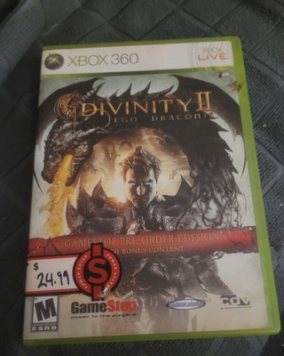 DIVINITY II: EGO DRACONIS 2 (Xbox 360) COMPLETE Gamestop Game Tested 
