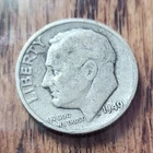 1949 Roosevelt Dime Silver 10C Circulated Business Strike Uncertified
