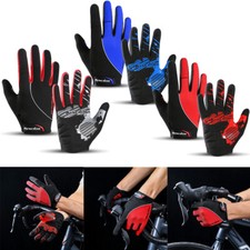 Cycling Anti-slip Full Finger Gloves MTB Bike Breathable Sports Bicycle Gloves