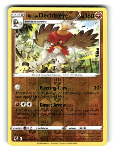 Pokémon TCG Hisuian Lilligant VSTAR Sword & Shield - Astral Radiance  018/189