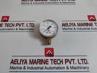 Lot of 4X Record 0.2-3.0 KGF/CM2 Pressure Gauge
