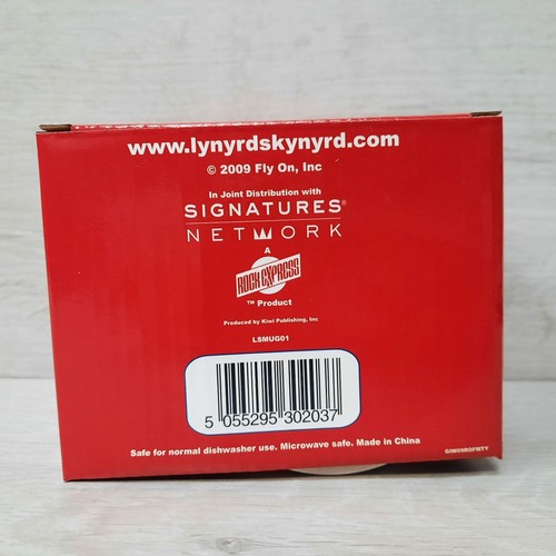 Lynyrd Skynyrd Flag Logo Fan Tour Mug Boxed 2009 Fly On - Brand New Gift Idea - Picture 6 of 12