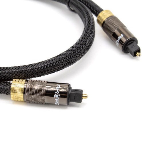 1 METRE TOSLINK Gold Plated Digital Optical Audio Cable - 24K Gold-Plated - Picture 5 of 5