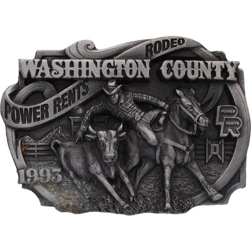 Pin's Vintage Cowboy Tull Riding - Rodéo 1992 - Années 90 - Bergamot Original