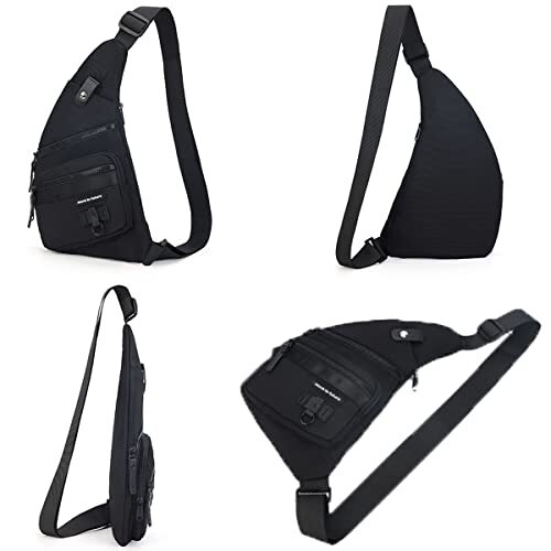 Sling Bag Antitheft Crossbody Chest Shoulder Backpack Women Men Lightweight Pers - Picture 3 of 9