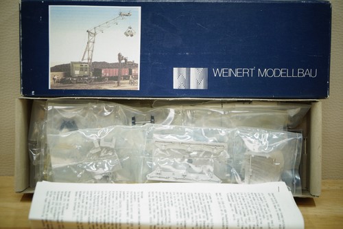 HO 1:87 Weinert 3389 Kit De Grue À Charbon Sur Rail, Grue Sur Rail NEU En OVP - Picture 4 of 4
