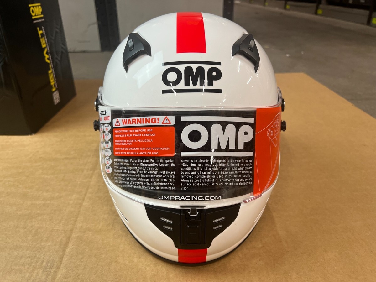 Omp Gp8 Casco Karting Omp OMP SC790E KJ-8 KJ8 Kart Helmet Inc