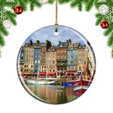 France Honfleur Christmas ornament city travel souvenir