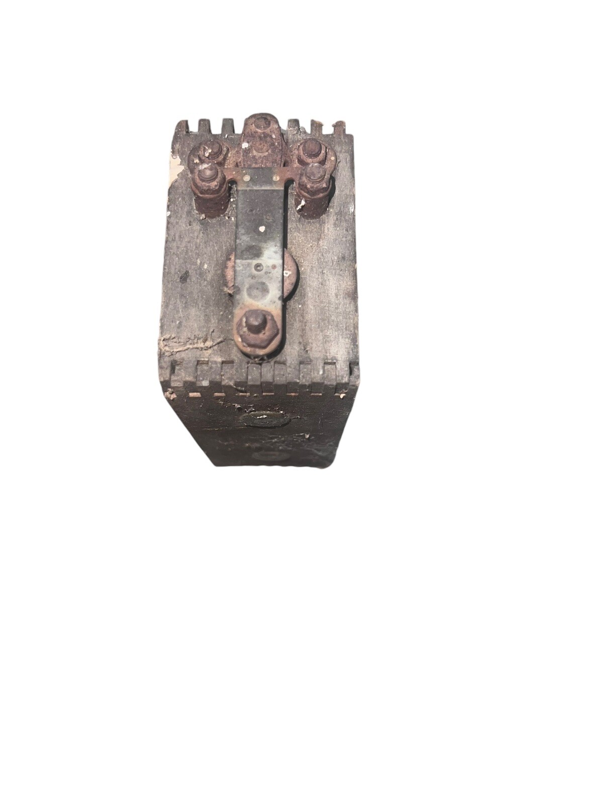 Antique Ford Model T Ignition Coil Battery Box Wood Dove-Tailed with ...