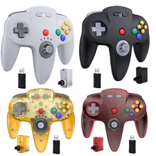2.4G Wireless N64 Switch Online Controller for Nintendo 64 Switch PC Mac Window