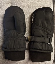 NWOT GORDINI Junior/youth Aqua Block Waterproof winter mittens sz XS black