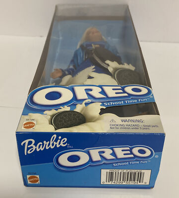 Poupée Barbie Oreo School Time Fun 2001 Mattel No. 55194 - Neuve En Boîte - Collection Originale