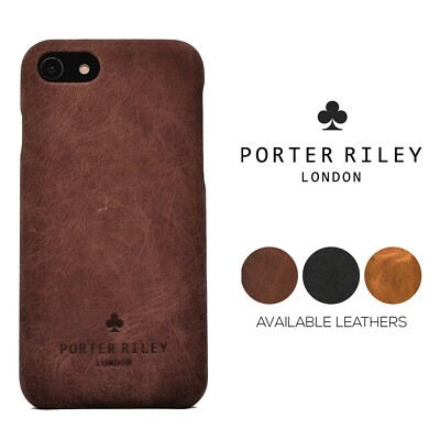 Porter Riley - iPhone 8 Plus / iPhone 7 Plus. Echtleder Rücktasche.