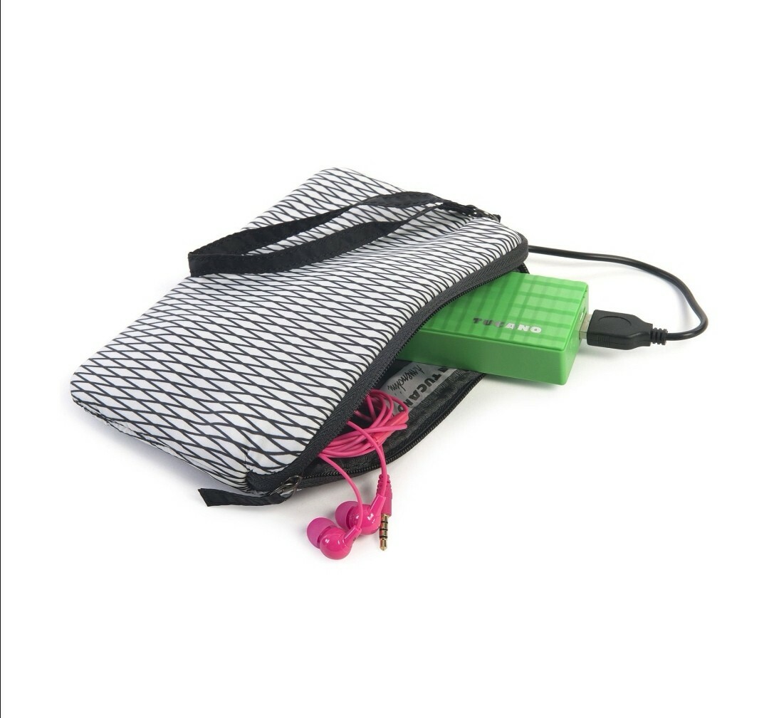 Tucano portafogli/pochette/necesser grande, da tasca/borsa unisex