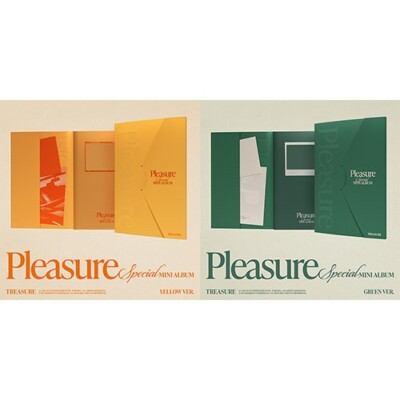 TREASURE - SPECIAL MINI ALBUM [PLEASURE] K-pop Disc CD Photo Card Poster Book