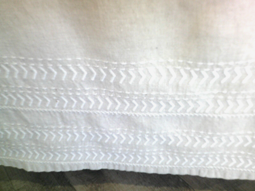 Pottery BarnKidsDust Rufflr 48X27 con pannelli a discesa 16 pollici foderati in lino/cotone - Foto 7 di 12