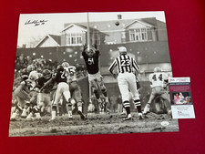 Dick Butkus "Autographed" (JSA) Wrigley Filed 16x20 Photo (Scarce/Vintage) Bears