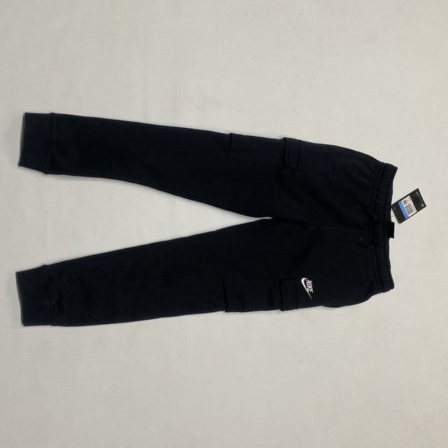 Nike Sportswear Club Cargo Fleece Pants Big Kids Boys Large Black CQ4298-010 for sale online | eBay