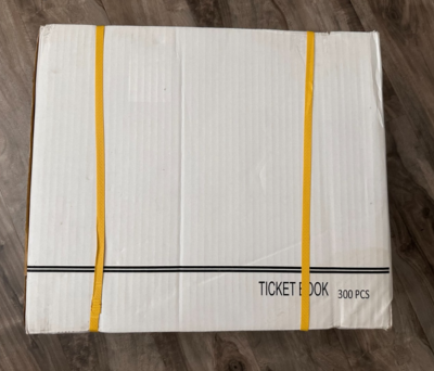 #ad Nail Salon Ticket Check Book 100 ct book 300 books Box $184.99