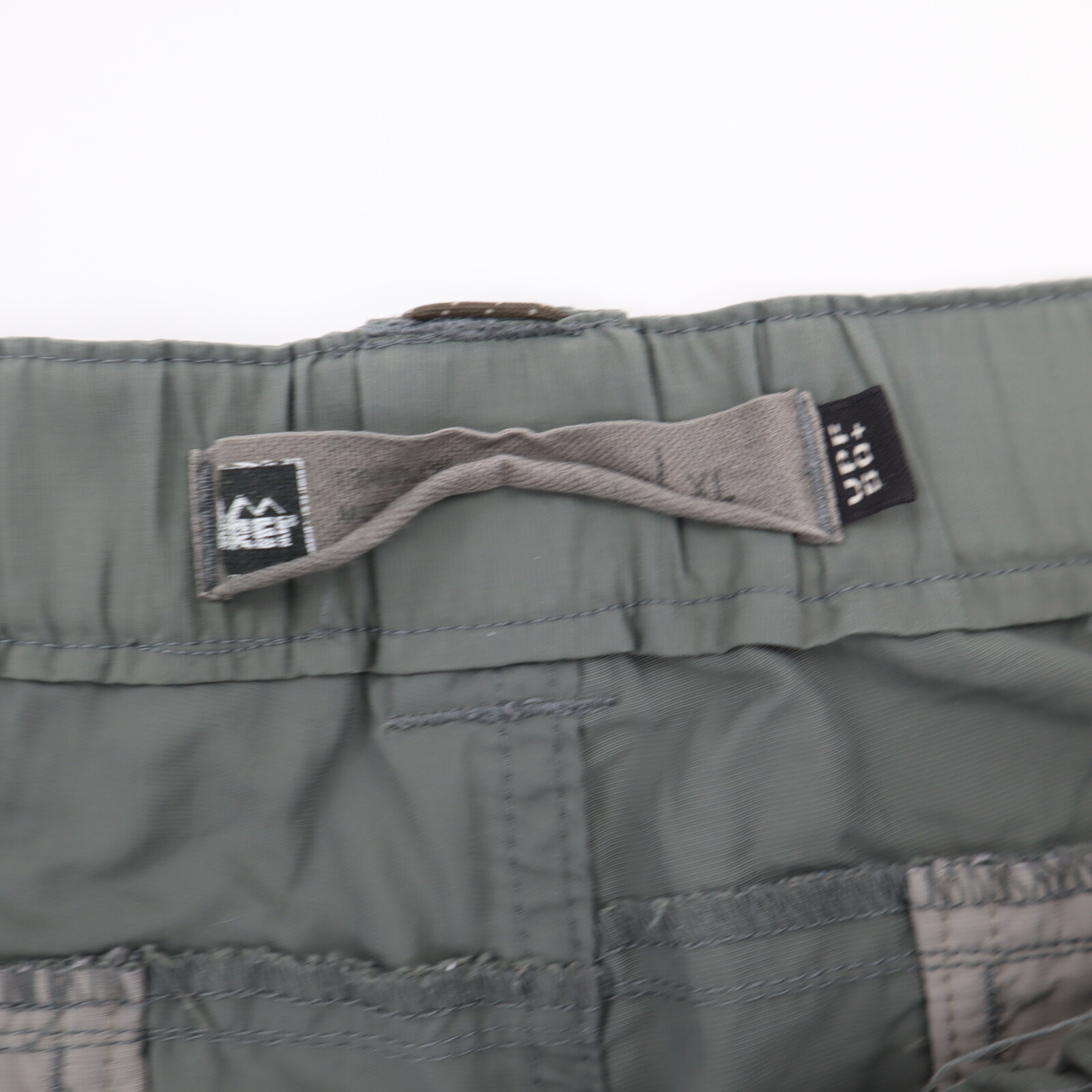 REI Men's Nylon Cargo Shorts Green Active Outdoor Tra… Gem