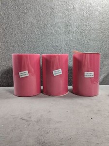 Lot Of 3 Tulle 6” X 100 Yards Each Fabric Roll Pink Nylon Tulle Spool