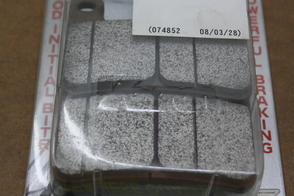 04-10 PASTILLAS FRENO DELANTERAS SUZUKI GSXR 600 750 1000 ALTO RENDIMIENTO CARRERAS VESRAH Foto 3 de 4