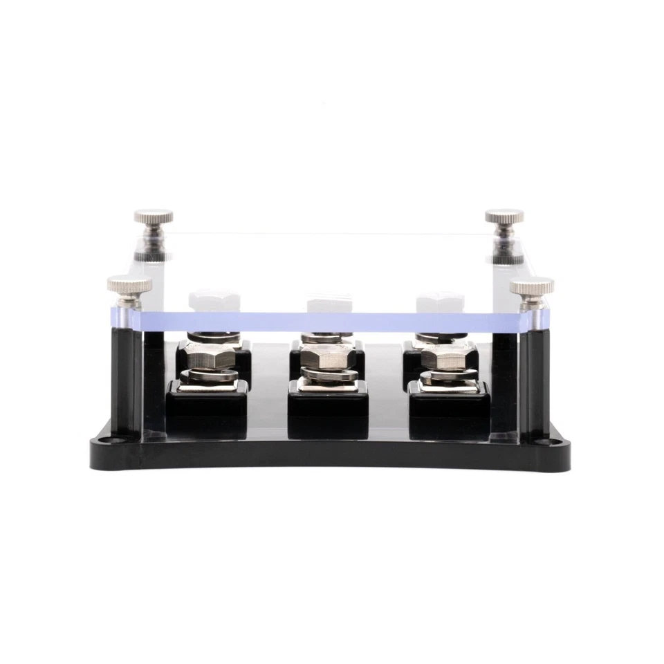 Bloque de fusibles ANL de 3 puntos ILL Customz estilo taco bloque de distribución fundido de alta resistencia Foto 2 de 4