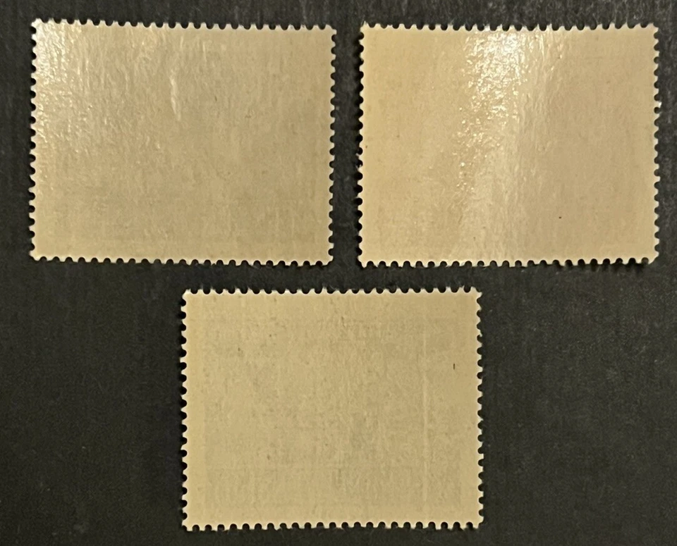 Sellos de viaje: estampillas de Checoslovaquia de 1946 Scott #B160-B162 Mi 505-507 como nuevas MNH OG Foto 3 de 4