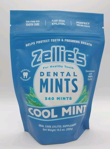 Breath Mints Zellies 100 Xylitol Cherry Berry Chewing Gum No