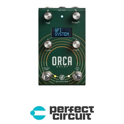 GFI System Orca Delay Guitar Pedal EFFECTS - DEMO - PERFECT CIRCUIT