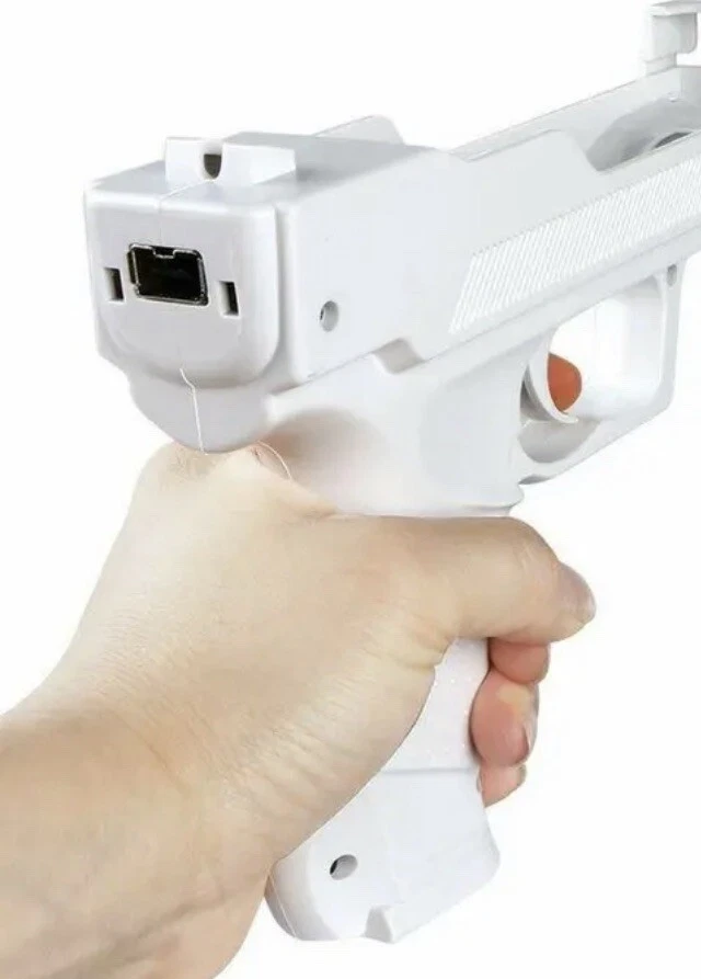 Wii Motion Plus Gun for Nintendo Wii Remote Controller Wii Zapper - Image 2 of 4