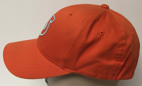 BURTON ORANGE CAP HAT EMBROIDERED LOGO FRONT FLEXFIT ONE SIZE FITS MOST - Picture 4 of 9