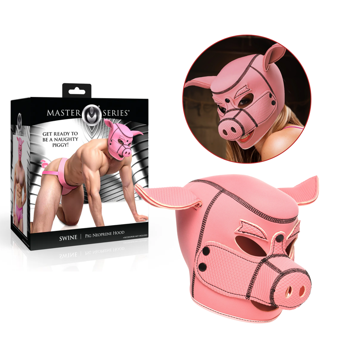 BDSM Swine Pig Head Mask Hood Fetish Restraint Submissive Fetish Adult Sex Toy | eBay BDSM Swine Pig Head Mask Hood Fetish Restraint Submissive Fetish Adult Sex Toy | eBay