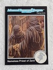 AD&D Nameless Priest of Zard Gold Border Trading Card #595 Dungeon & Dragons