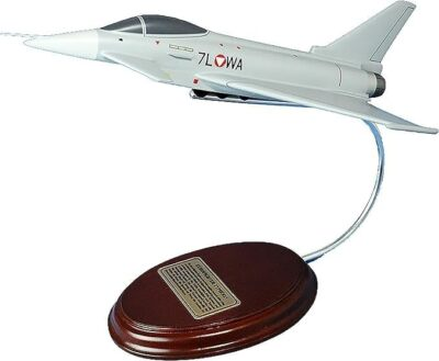 #ad Austrian Air Force Eurofighter Typhoon Fighter Desk Top Model 1 52 SC Airplane $309.99