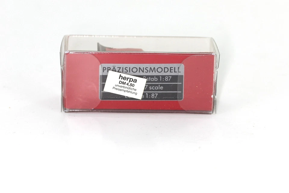 Herpa 2069 Peugeot 205 Turbo 16 V - rot - HO 1:87 in OVP - Bild 4 von 4